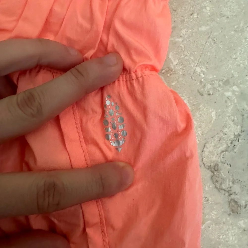 FREE PEOPLE MOVEMENT "The Way Home" Running Shorts in Papaya women’s size Large - Picture 4 of 5